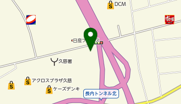 Agu hair porto久慈店の地図画像