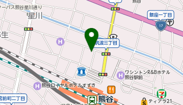Agu hair lazuli熊谷店の地図画像