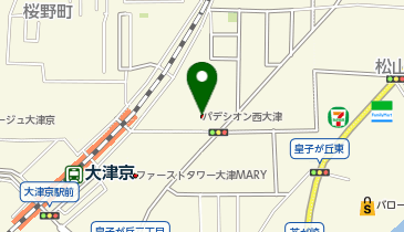 Agu hair letter大津京店の地図画像