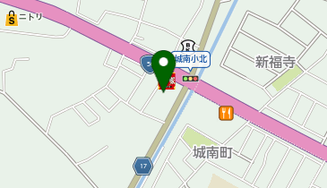 Agu hair across結城店の地図画像