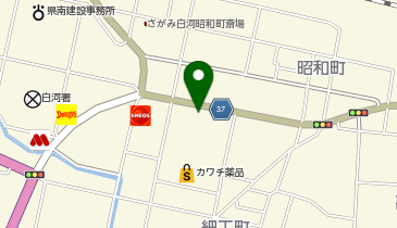 Agu hair mahina白河2号店の地図画像