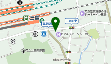 Agu hair juen三島店の地図画像