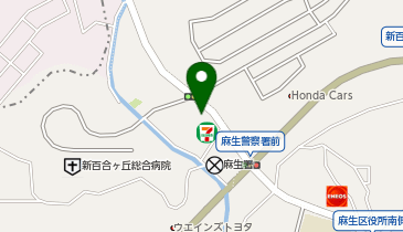 Agu. hair lux 新百合ケ丘店の地図画像