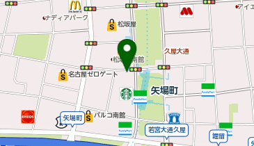Agu hair loop 矢場町店の地図画像