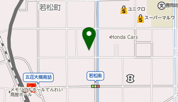 Agu hair noi豊岡店の地図画像