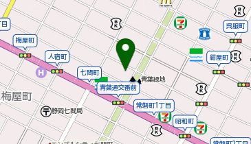 Agu hair dolce静岡青葉通り店の地図画像