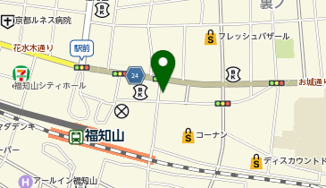 Agu hair ruta 福知山店の地図画像