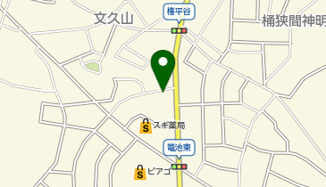 Agu hair sol桶狭間店の地図画像