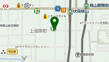 ASA hair 京都の地図画像
