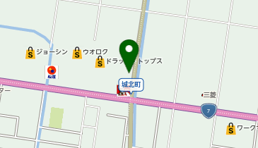Agu hair worth新発田ミッドタウン小舟店の地図画像