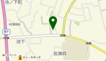 Agu hair raid須賀川池ノ下店の地図画像