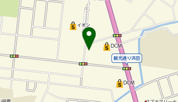 Agu hair lala青森イオン前店の地図画像