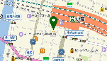 Agu hair choline 小倉駅前店の地図画像
