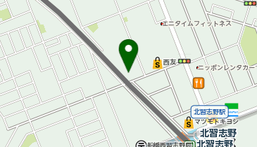 Agu hair kiitos北習志野店の地図画像