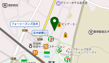 Agu hair lilou 志木東口店の地図画像