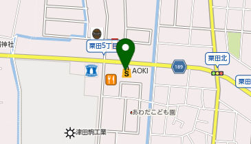 Agu hair zings 野々市2号店の地図画像