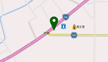Agu hair soi志波姫店の地図画像