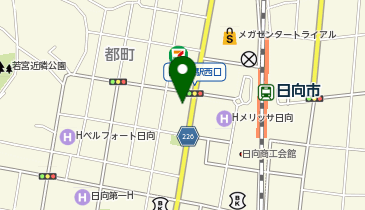 Agu hair soooo日向市駅前店の地図画像