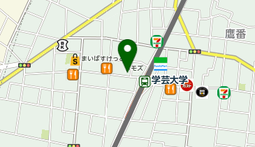 benji 学芸大学店の地図画像