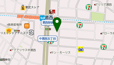 Agu hair flower葛西店の地図画像