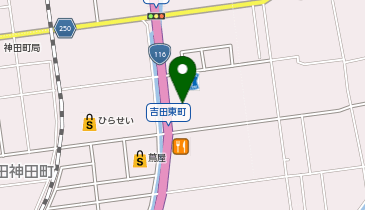 Agu hair awesome吉田店の地図画像