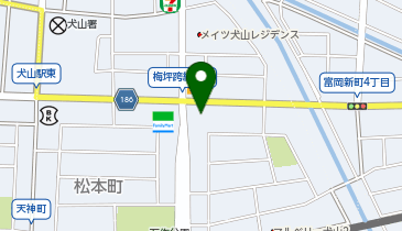Agu hair joli犬山店の地図画像