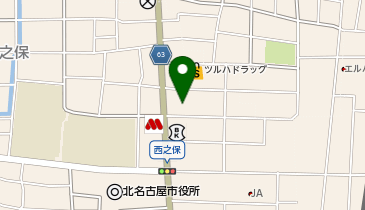 Agu hair seth北名古屋店の地図画像