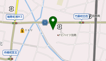 Agu hair art岐阜羽島店の地図画像