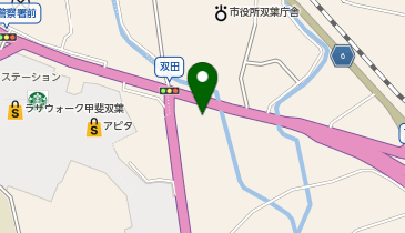 Agu hair kord甲斐店の地図画像