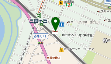 Agu hair nauraa三国ケ丘店の地図画像