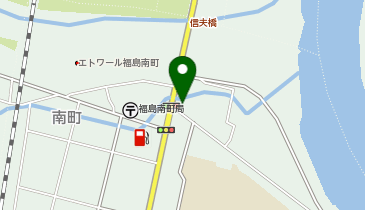 Agu hair fluss福島南町店の地図画像