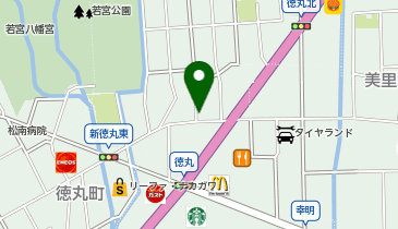 Agu hair fog 松任店の地図画像