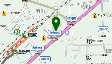 Agu hair ena 倉敷駅前店の地図画像