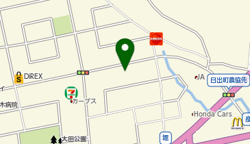 Agu hair beats日出店の地図画像