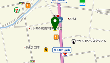 Agu hair dor&rsquo;e 津店の地図画像