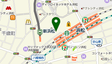 Agu hair olga 浜松店の地図画像