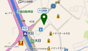 Agu hair welina 大日イオン前店の地図画像