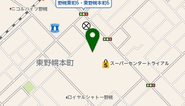 Agu hair tonit野幌セリオ店の地図画像