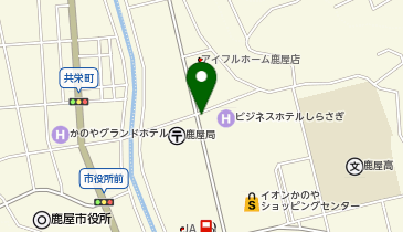 BLEACHi 鹿屋店の地図画像