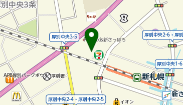 Agu hair moika 新札幌駅前店の地図画像
