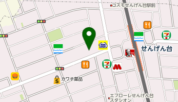 Agu hair lyricせんげん台店の地図画像