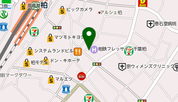 NYLON. 柏店の地図画像