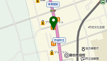 Agu hair Ramu御坊店の地図画像