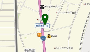 Agu hair mignon半田2号店の地図画像