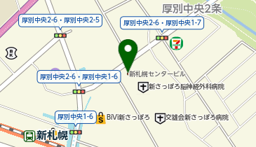 Agu hair neige 新札幌店の地図画像