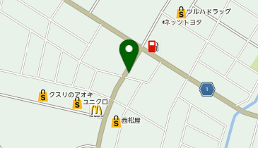 Agu hair potara佐沼江合店の地図画像