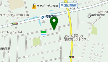 FADE&LINE the BARBER 長町南店の地図画像