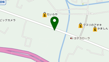 Agu hair lgin日光店の地図画像