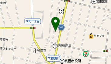 Agu. Spa&Beauty 筑西下館店の地図画像