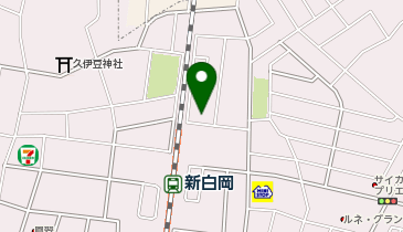 Agu hair saule新白岡店の地図画像
